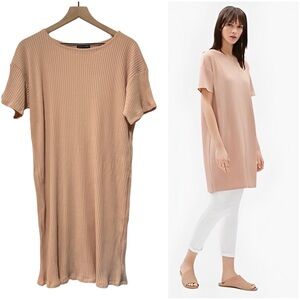 Eileen Fisher | Bateau Neck Tencel Stretch Shift Dress